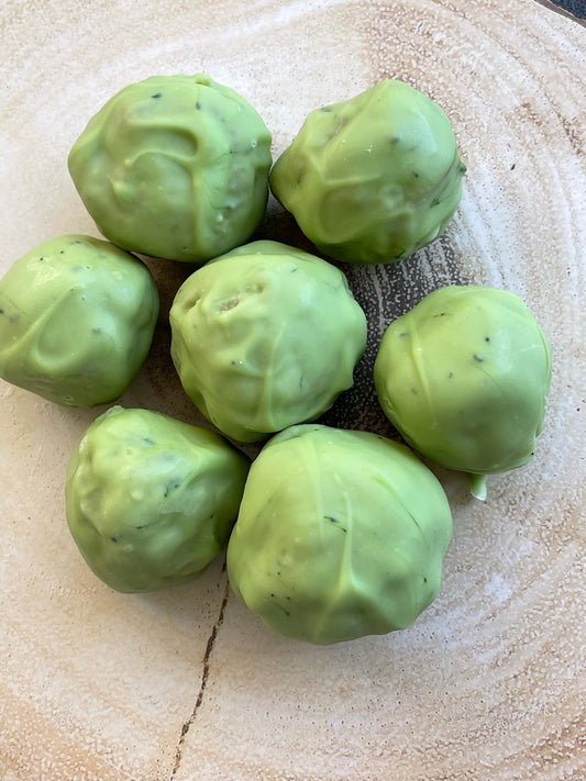 Μπαλίτσες πρωτεΐνης με matcha